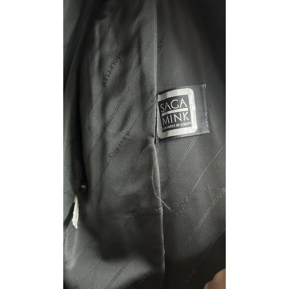 saga mink fur coat Sz. 10 - Picture 3 of 5